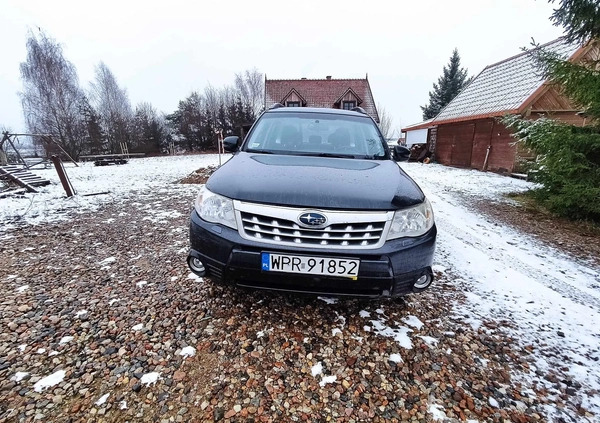 Subaru Forester cena 37500 przebieg: 251000, rok produkcji 2012 z Giżycko małe 121